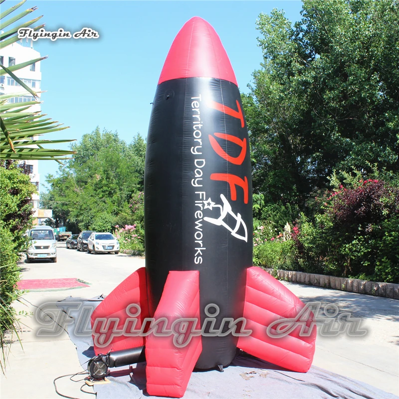 Customized Large Advertising Inflatable Rocket Replica Aircraft Balloon Airblown Space Shuttle Balloon For Event Show