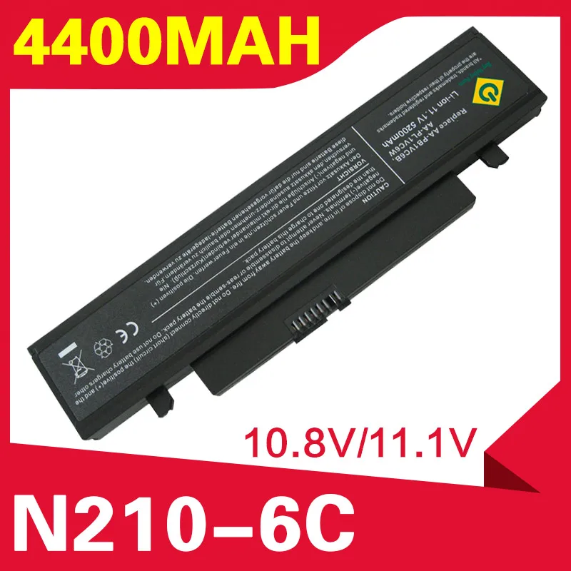 ApexWay 6 cells  battery for SAMSUNG AA-PB1VC6B  AA-PL1VC6B/E  N210  N220  N230  NB30  X420 X520