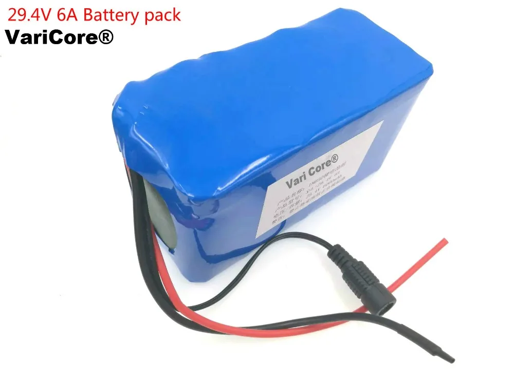 24 6ah 7s3p 18650 Lithium Battery 29.4 V 6000 mAh Electric Moped Bike / Electric / Li-ion Battery + Charger