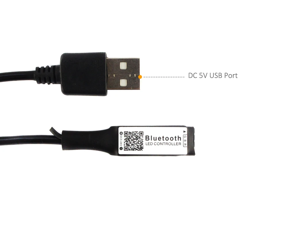 MJJC Bluetooth LED Controller RGB 5V 12V 24V LED Strip Light Wireless Bluetooth Controller Android IOS App Music USB Controller