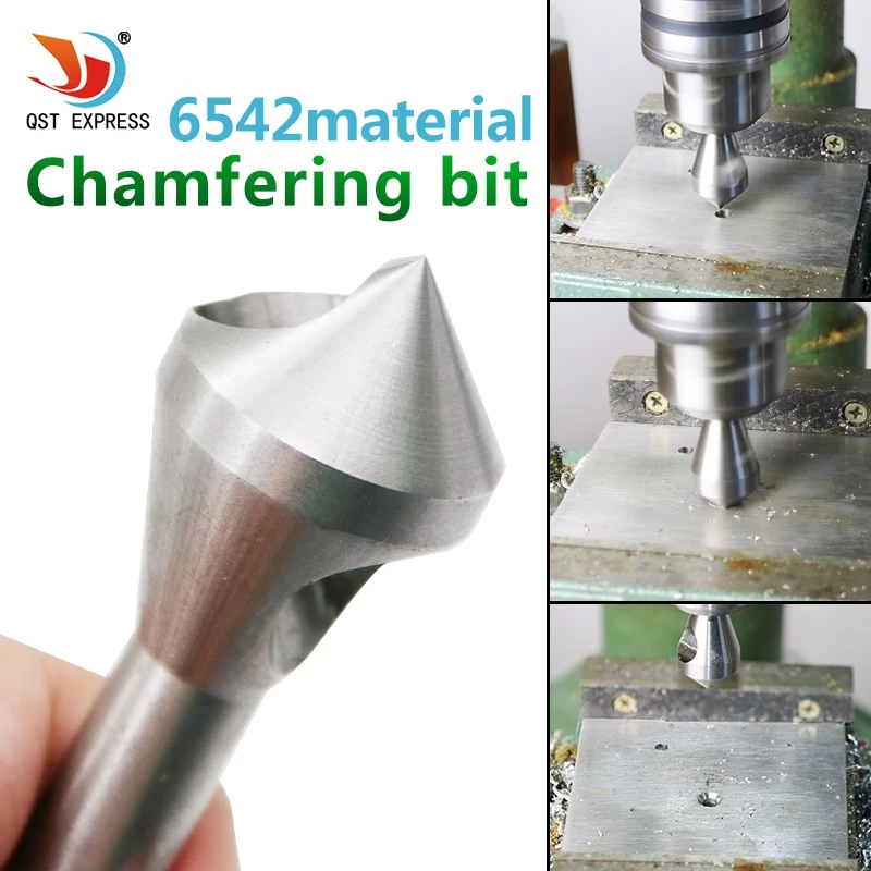 

HSS 6542 Countersink Deburring Drill Bit 2-5-10-15-20MM Metal Taper Stainless Steel Hole Saw Cutter Chamfering Power Drills Tool