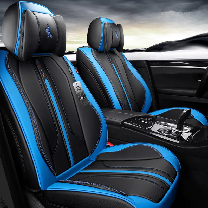 Top leather Car Seat Covers car-styling Car Seat Cushions Car pad,auto seat cushions For Audi BMW Toyota Ford Mazda Volkswagen H