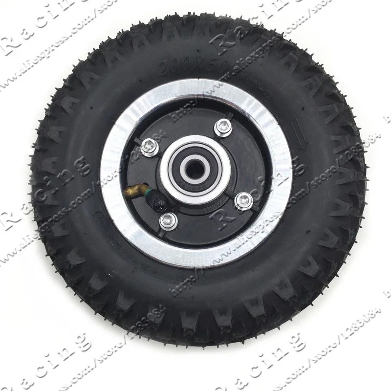 Tire and Inner Tube 200X50 Full Wheels Size 8X2\