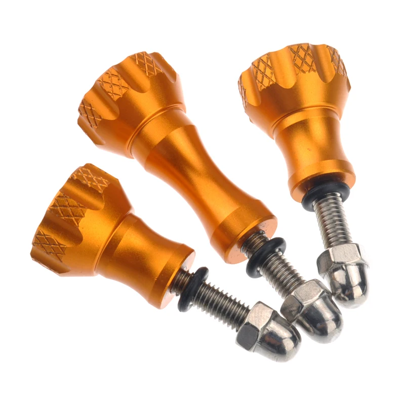 Orbmart Hợp Kim Nhôm Nối Dài Tay Gắn Vít Cho GoPro Hero 8 7 6 5 4 Xiaomi Yi SJCAM SJ6000 SJ7000 thể Thao Camera Hành Động