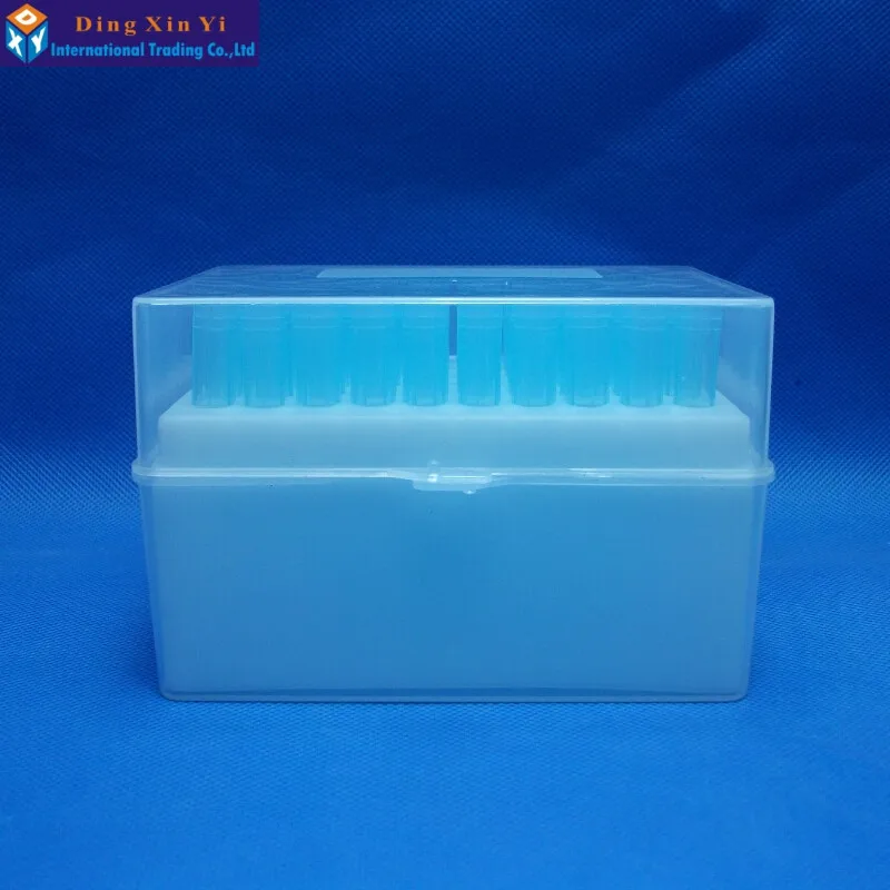 New arrival plastic Pipette box 60vents 1000ul pipette tips box