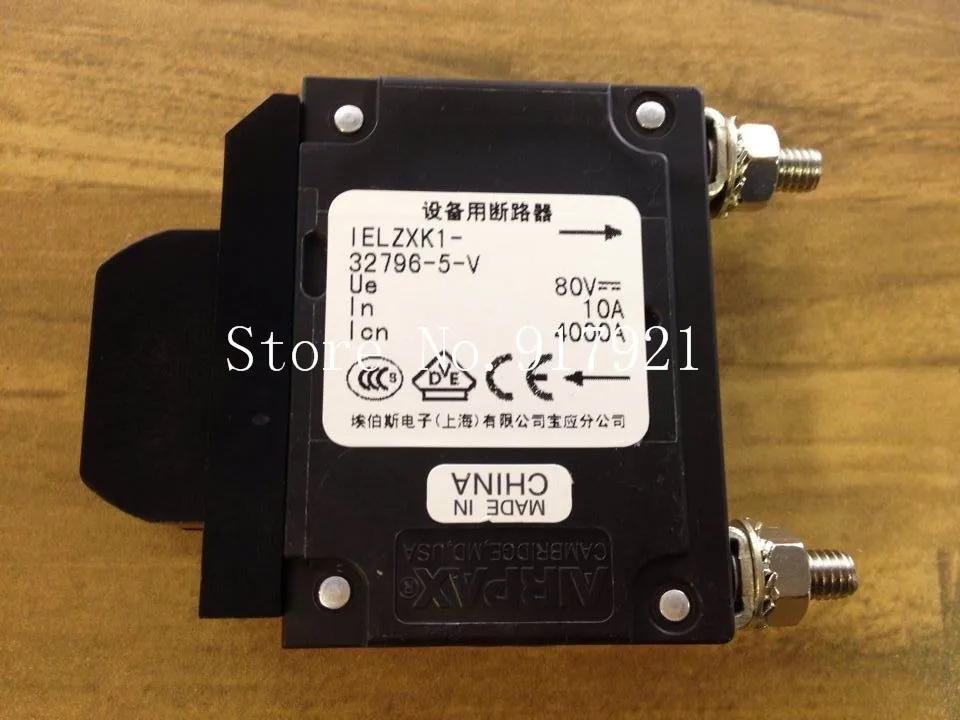 [ZOB] The United States AIRPAX IELZXK1-32796-5-V Ebers breaker 1P10A DC80V original equipment  --10PCS/LOT