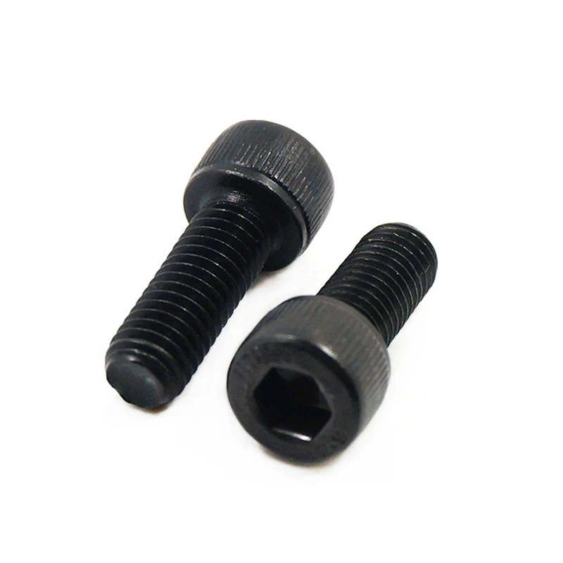 Luchang Free Shipping Etric Thread M3 Alloy Steel Black Grade 12.9 Alloy Steel Hex Socket Cap Model Toy Car Screw Bolts