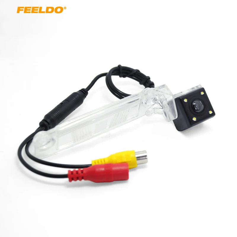 

FEELDO 1Pc Auto Backup Camera With LED Light Rear View Reverse Car Camera For KIA Sportage R 2010~Present #FD-1974