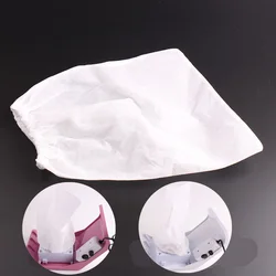 Sacs de collecteur de poussière d'ongles, sacs de remplacement blancs Non tissés, Collection d'aspiration pour manucure, aspirateur de saleté Nail Art 5/10 pièces