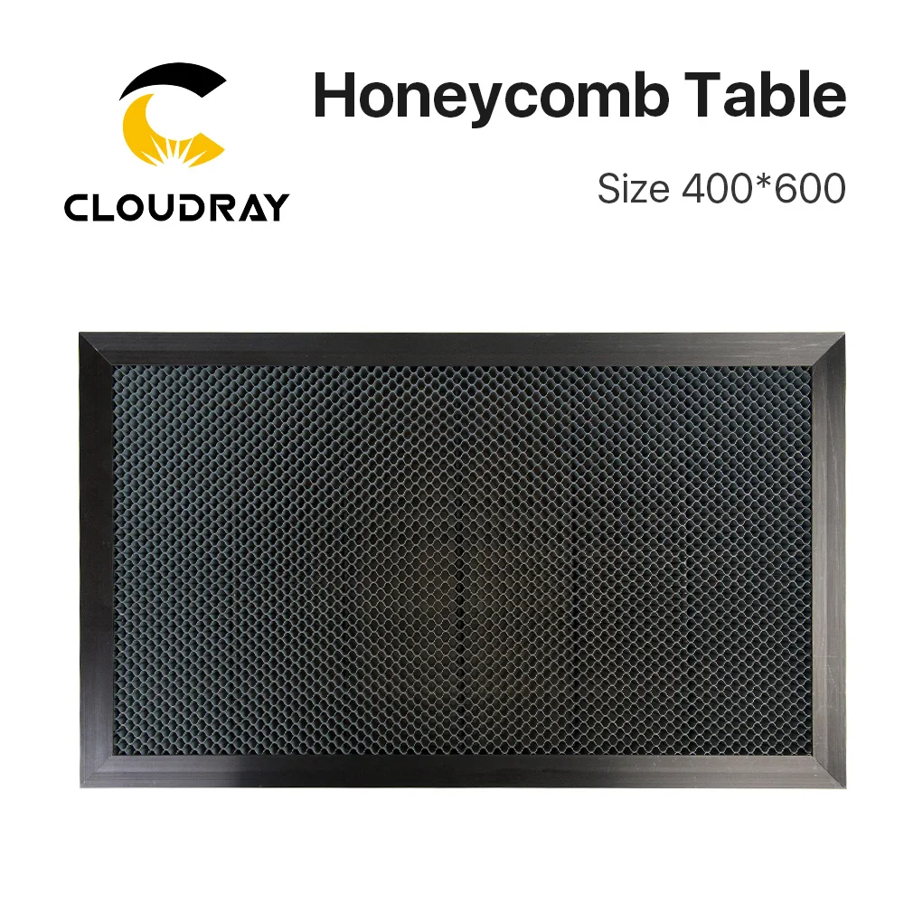 

Рабочий стол Cloudray Honeycomb 400*600 мм, настраиваемая платформа, лазерные детали для CO2 машина для лазерной гравировки и резки