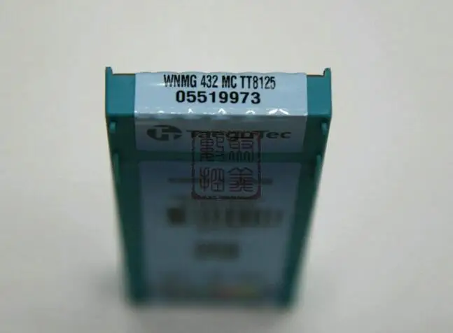 10 pcs tnmg WNMG080408-MC tt8125 taegutec cnc 선반 카바이드 네거티브 삼각형 인서트 isca 절단 도구