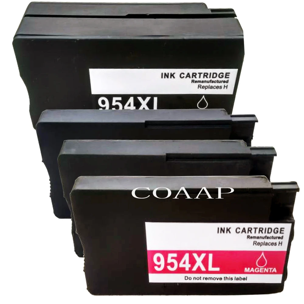 

4 Printer ink cartridge for compatible hp 954xl for OfficeJet Pro 8725 7740 8210 8710 8716 8730 Printer