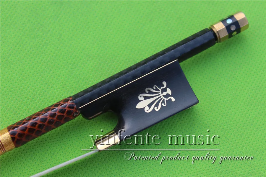 X-064  # new one  4/4 Violin Bow   Carbon Fiber Fine  Sliver String High Quality