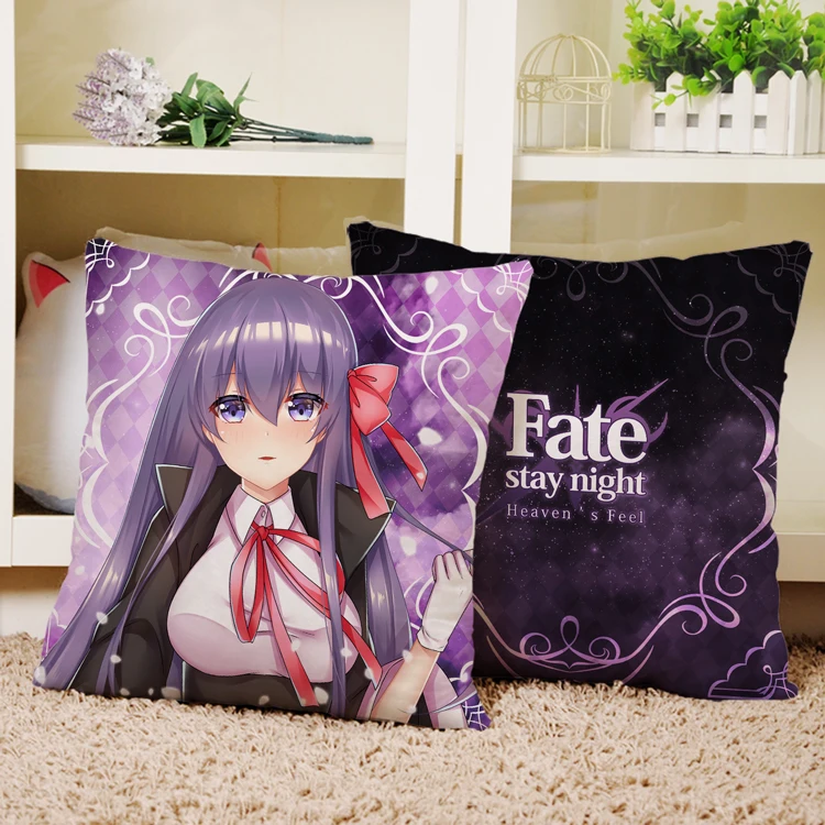 New Anime Cartoon Fate Grand Order Matou Sakura Little Double-sided Pillow Case Cover Pillowcase