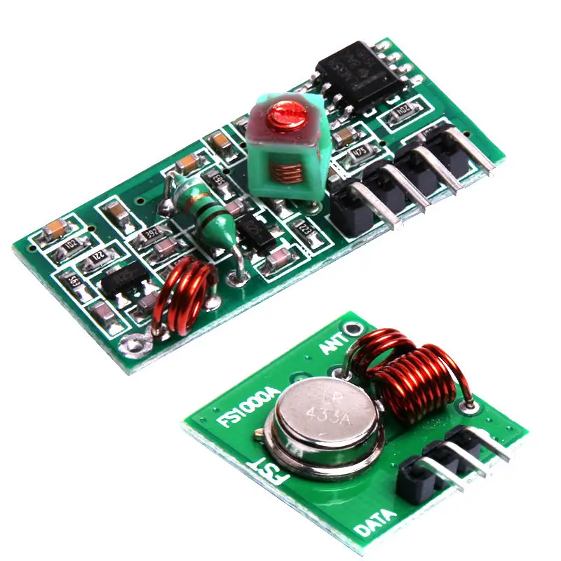 Glyduino 433Mhz RF Transmitter and Receiver Link Kit for Arduino