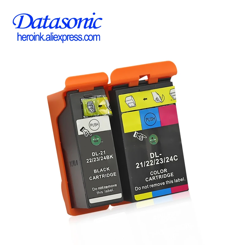 Datasonic Compatible Black Color Dell Series 21 Ink for Dell 21 P513w P713w V313 V313w V515w V715w