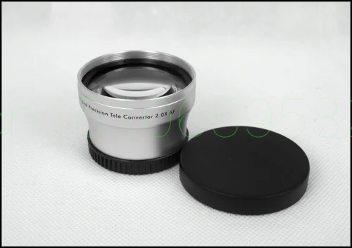 40.5mm 2.0x TELE Telephoto LENS for Camcorder 40.5 mm 2x Silver