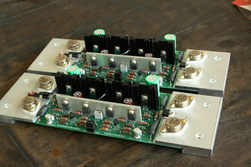 Krell – carte d'amplificateur audio classique KSA50MK2 50W classe A, à Tube scellé en or, carte d'amplification de puissance Mono classe A MJ15024 MJ15025