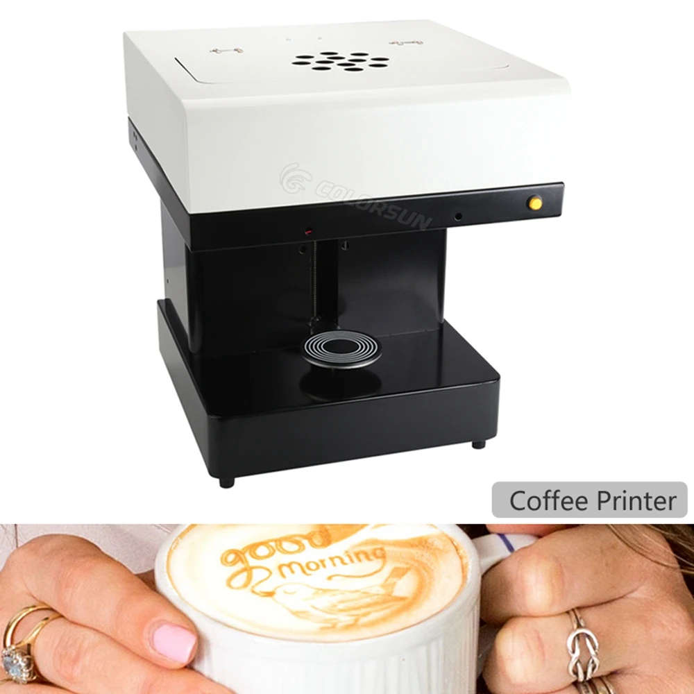 

Automatic Coffee Printer One Cup Selfie Printer Latte Printer Latte Art Coffee Printer coffee printing machine Free Edible ink