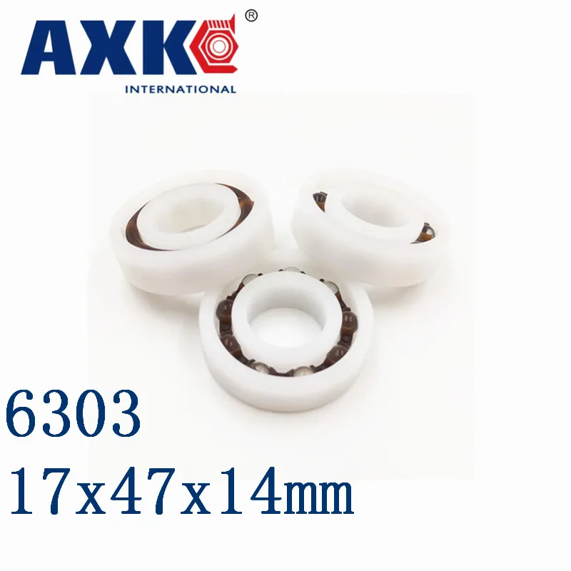 2023 New Direct Selling Rolamentos Axk 6303 Pom (10pcs) Plastic Ball Bearings 17x47x14mm Glass Balls 17mm/47mm/14mm