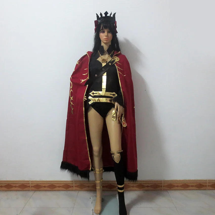 Fate/Grand Order FGO Servant Ereshkigal Irkalla Christmas Party Halloween Uniform Outfit Cosplay Costume Customize Any Size