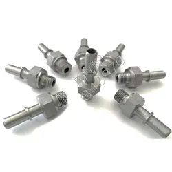 Metal 7.89 Male Connector Car Fuel Quick Connector Tubing Quick Connector 1pc