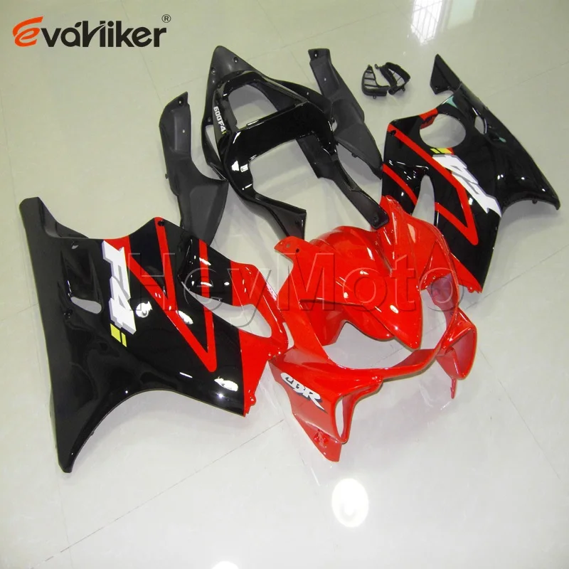 ABS Plastic fairing for CBR600 F4 1999 2000 red black CBR 600F4 99 00 Painted Injection mold motorcycle panels