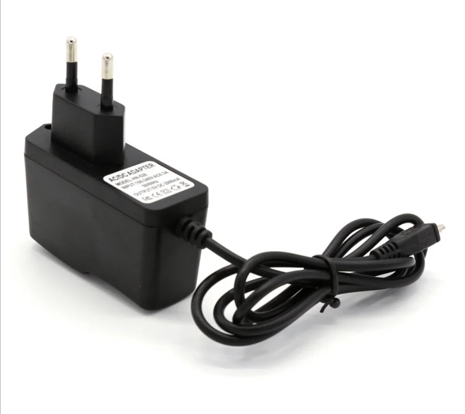 

1PCS AC 100-240V to 5V 2A 2000MA conversion power adapter 5 V Volt power supply charger for Car camera DVR Micro Usb