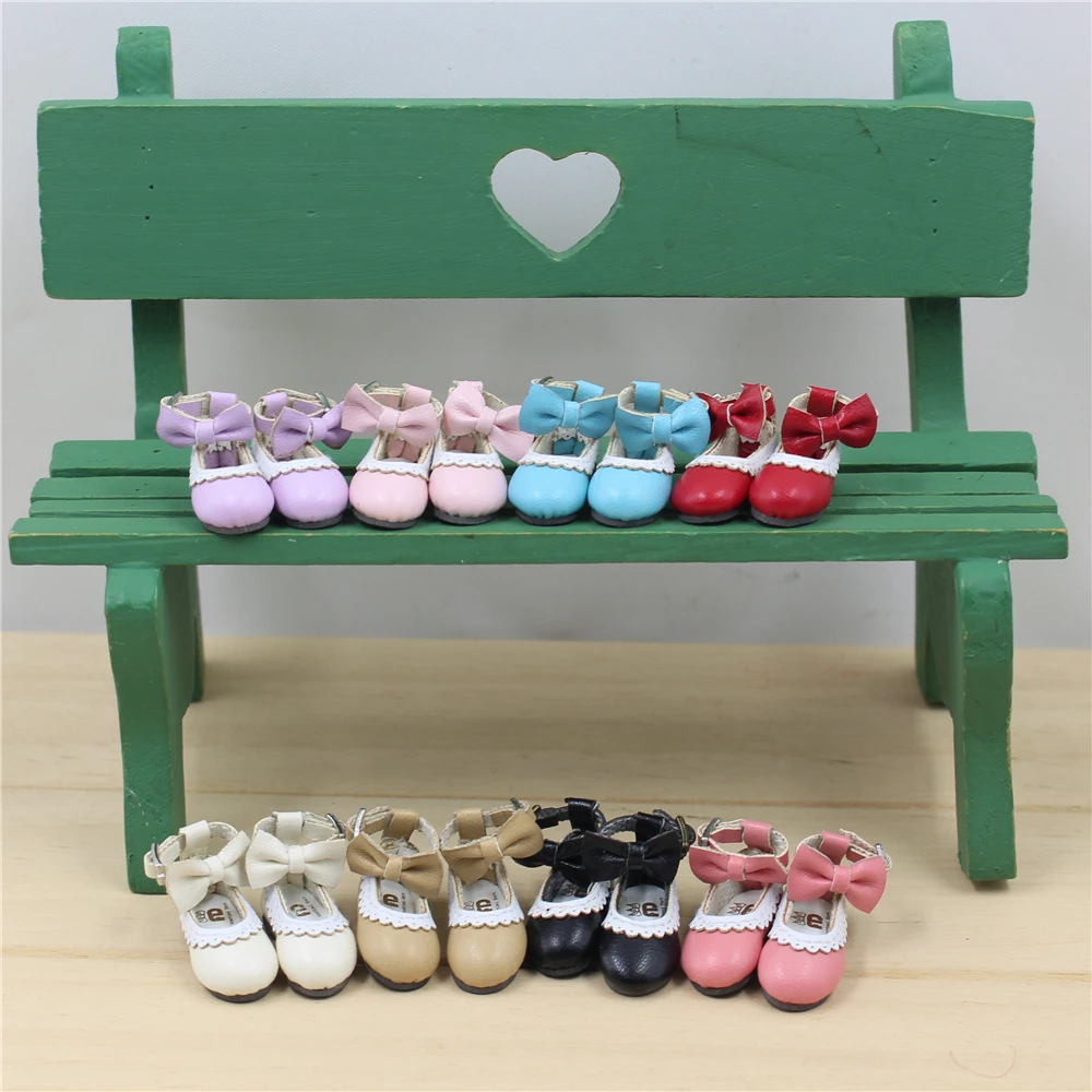 Shoes For Blyth & Middle Blyth Leather Shoes 8 Colors For Choose With Bowknot