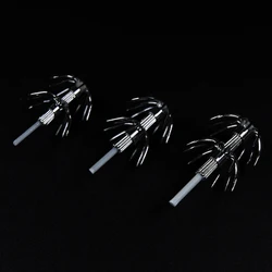 10pcs Octopus / Squid Jig DIY Hook 2.5# 3.0# 3.5# Squid Lure DIY Hooks Fishing Accessory
