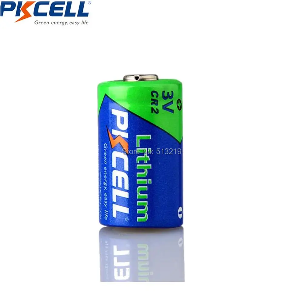 8PCS*PKCELL CR2 15270 CR15H270 3V 850mAh CR2 3V Lithium Battery for Camera,Medical equipment