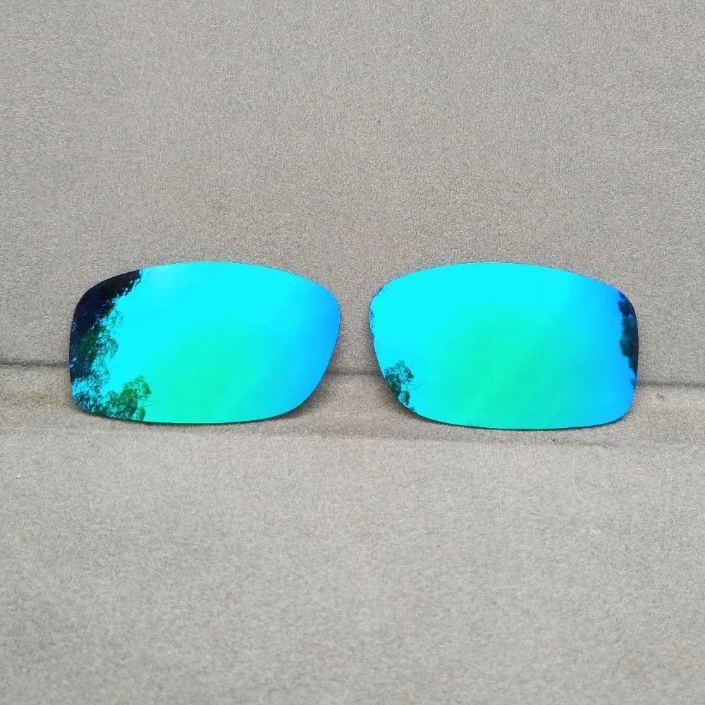 

Green Mirror Replacement Lenses for Fives Squared Sunglasses Frame 100% UVA & UVB Anti-Reflective