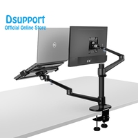 OL-3L 2 in 1 Ergonomics desk laptop stand for 10-17 and 32\