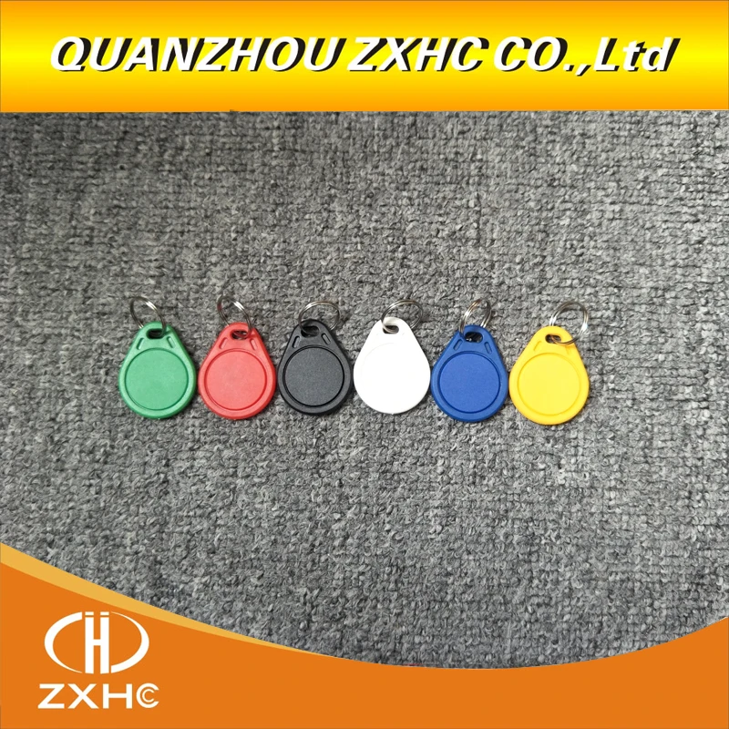 (5PCS) 13.56 Mhz Block 0 Sector Rewritable RFID M1 S50 UID Changeable Card Tag Keychain Key Keyfob ISO14443A