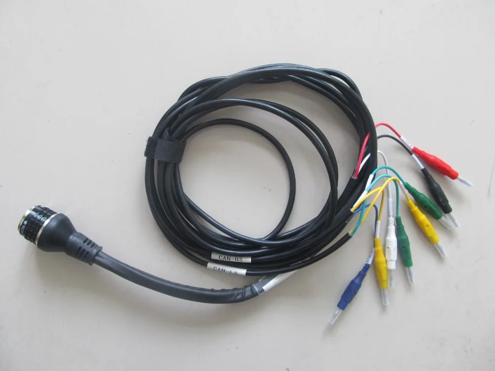 MB SD Connect C5 MB Star C5 Full set Cable work for cars and trucks MB Star C4 Cable
