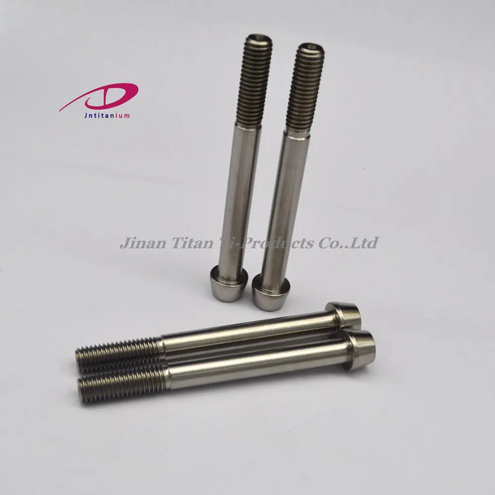 Jntitanti Gr5 Hexagon socket set screws with cone point M8*55-90 for motorcycle