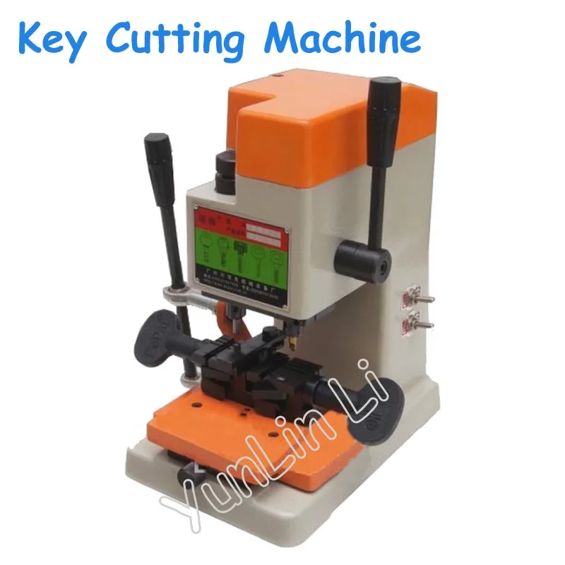 220V/110V Vertical Key Cutting Machine Key Copying Machine Key Duplicator Locksmith Supplies with English Manual 398L