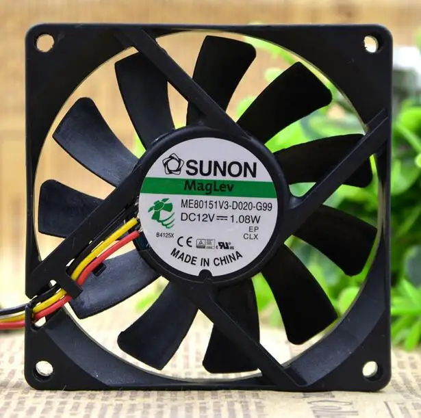 ME80151V3-D020-G99 8015 12V 1.08W 8cm 80*80*15mm 3lines CPU fan