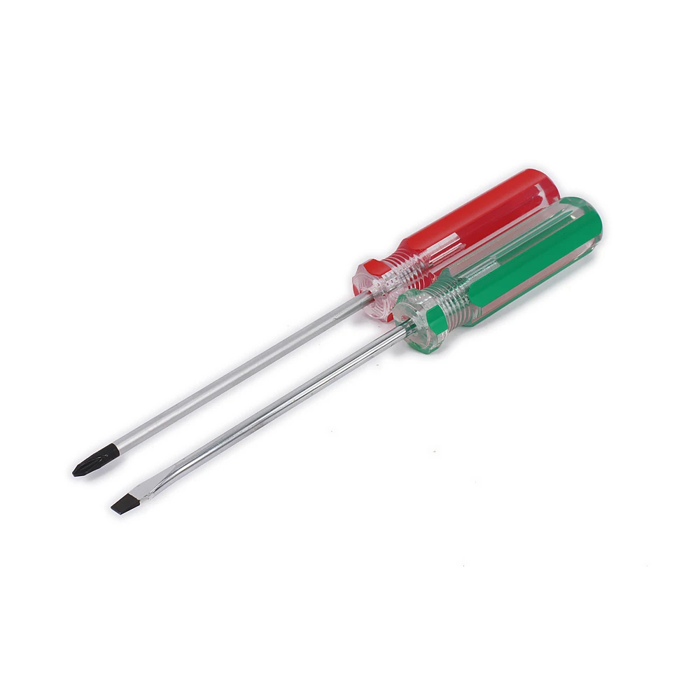 Red Phillips Screw Driver 3mm And 1pc Green Flat Screw Driver 3mm HSP 80150 For RC Model Hobby Repairing