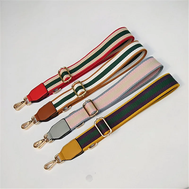 Rainbow Bag Strap for Women Shoulder Handbag Messenger Belt for a Bag Accessories Handle Crossbody Womens Bags Wide Strap Parts