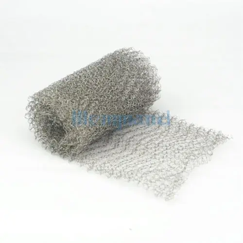 

1-20 Meter 100mm Width Corrugated AISI 304 Stainless Mesh For Distillation Reflux Moonshine Brewing Pest Control