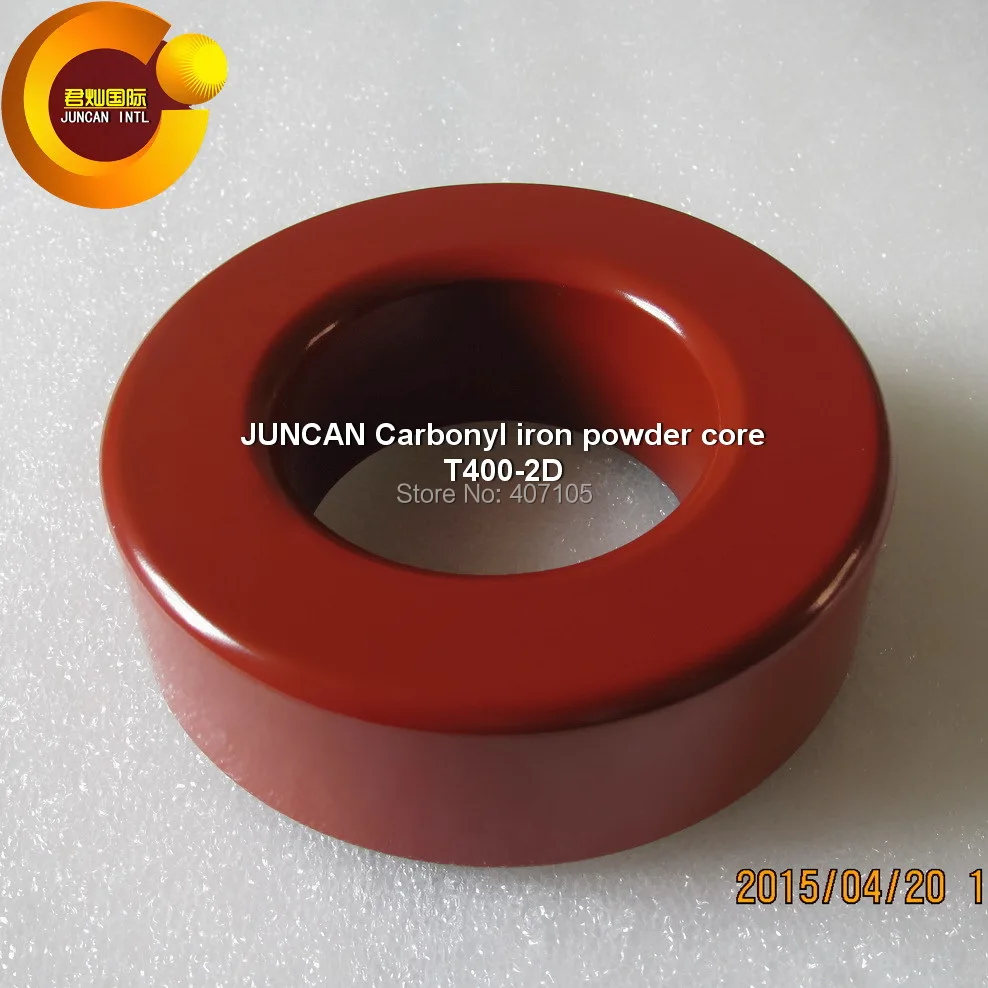 Hot sale T400-2D Carbonyl iron powder cores Magnetic cores