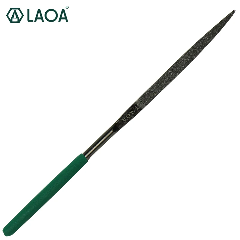 LAOA Diamond File Rasper Metal File in Shape Triangle Flat Semicircle Square Milling Tools Carving Tool