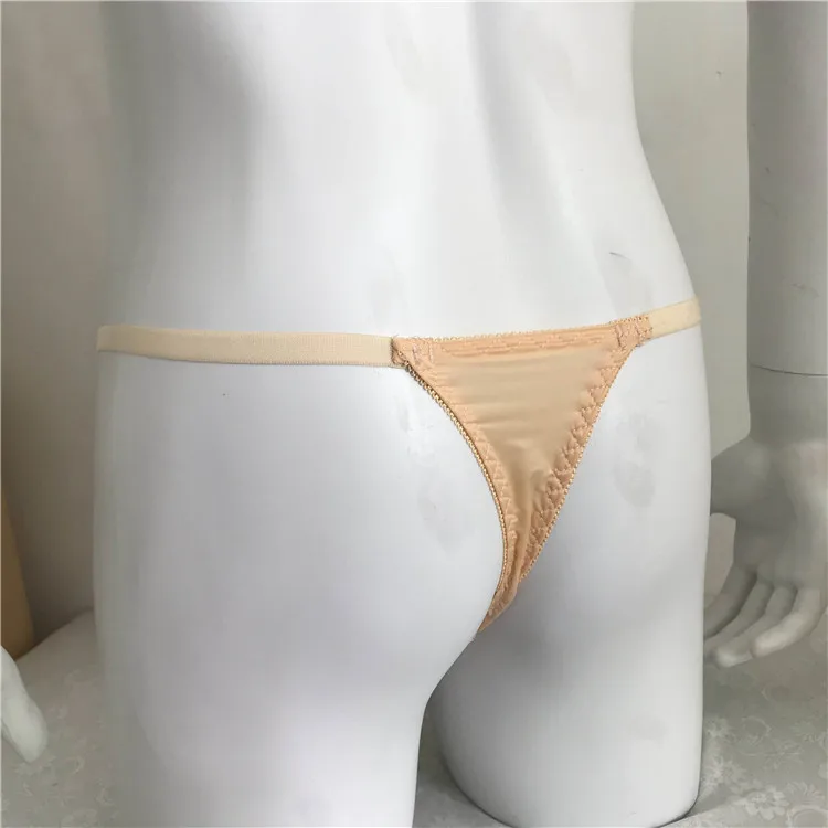 2018 new men\'s thong adjustable smooth thin belt sexy U convex design low waist thong sissy panties jockstrap gay underwear