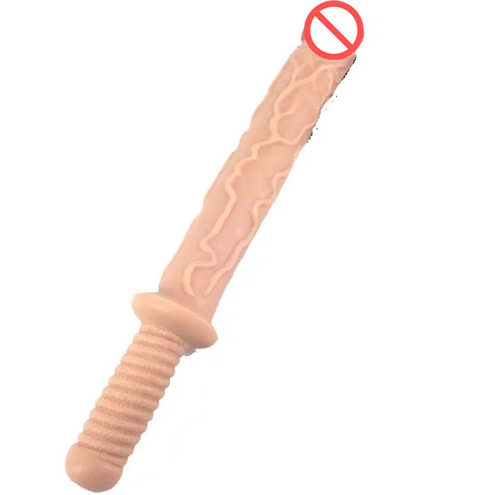 Realistic Dildo With Handle Giant Artificial Penis  Vagina Plug G Spot Stimulate Female Masturbation Sex Toy For Women