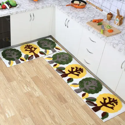 Kitchen Mats, Door Mats, Modern Minimalist Mats, Long Strips, Non-Slip Mats, Home Bedroom, Bedside Blankets