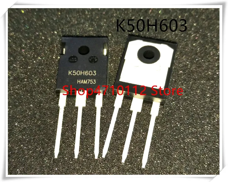 

10PCS/LOT IKW50N60H3 TO247 K50H603 TO-247 IKW50N60 IC