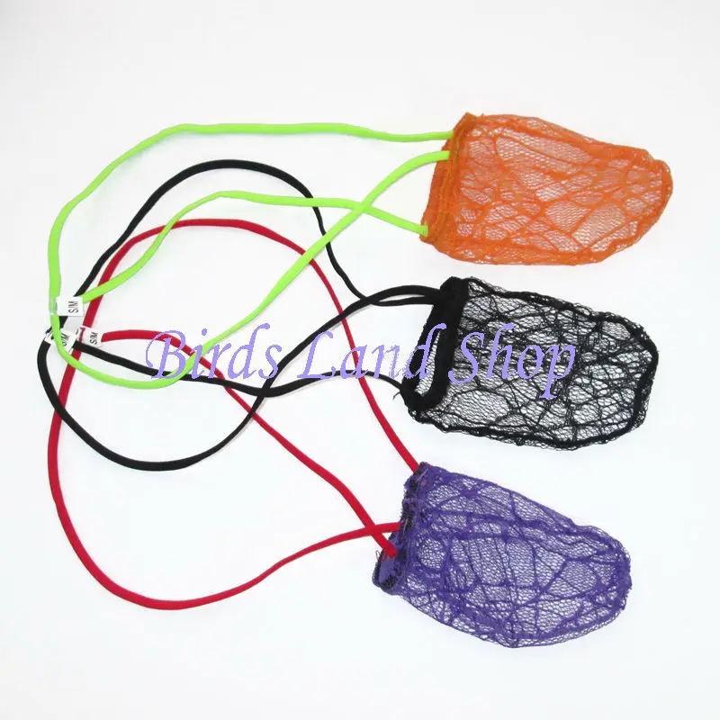 Hot MEN STRING POSING POUCH ทอง C-thru Spider Net G142B G142A