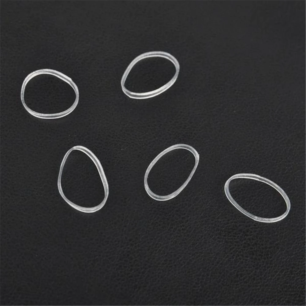 New 500pcs/pack Transparent Elastic Rubber Bands Gum Child Adult Hair Holders Tie Braids Hair Ring Ropes Hairstyle Accessories