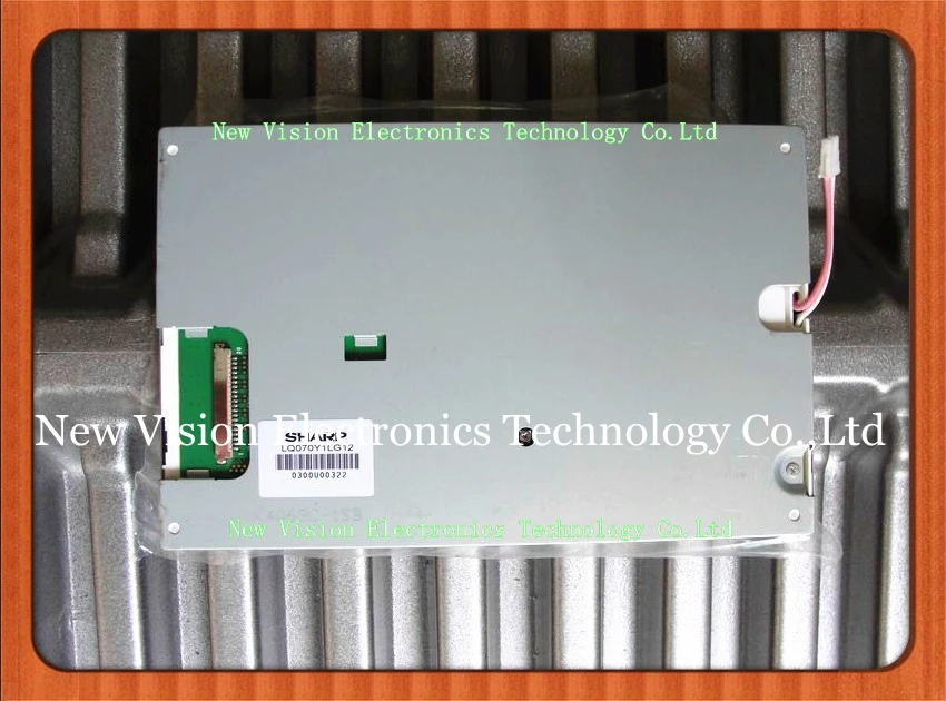 

LQ070Y1LG12 Brand New Original 7 inch 800*480 TFT LCD Screen Module Display for Industrial Equipment for SHARP